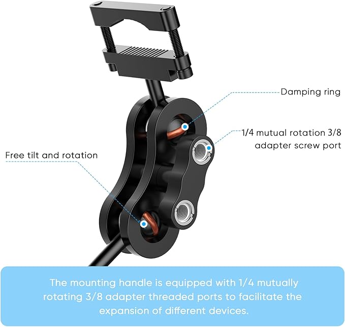 Radar Detector Rearview Mirror Rod Mounting Bracket and Radar Direct Power Cord Hardwired Kit and Fuse Tap(for Radar Base with EZ Magnet Connection)