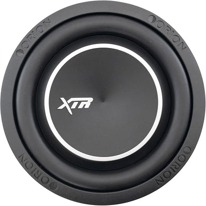 ORION XTR Series XTR10SWD4 Shallow Mount 10” Car Subwoofer, 1600W Max Power, 400W RMS, Dual 4 Ohm, UV Coated Cone, NBR Surround – Compact Slim Subwoofer for Clean Bass in Tight Car Audio Installs