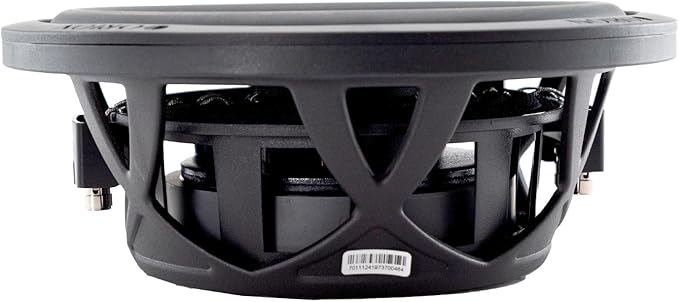 ORION XTR Series XTR10SWD2 Shallow Mount 10” Car Subwoofer, 1600W Max Power, 400W RMS, Dual 2 Ohm, UV Coated Cone, NBR Surround – Compact Slim Subwoofer for Clean Bass in Tight Car Audio Installs