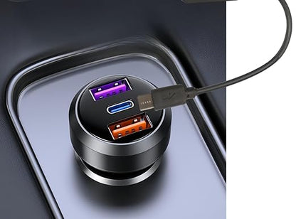 USB C to RJ11 Radar Detector Power Cord Cable(7FT*2) for Escort Valentine One Uniden Beltronics
