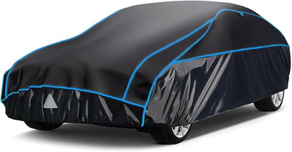 Hail Protector Car Cover, Outdoor Anti Hail Car Covers Thick Multi-Layered EVA, Hail Proof Car Cover Waterproof All Weather, Hail Protection Padded Fit Porsche 911, Chevy Corvette, BMW M2, Etc