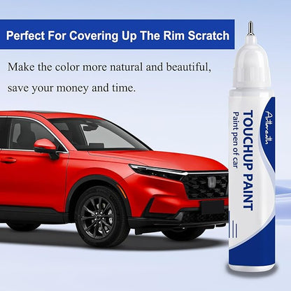 Radiant Red Metallic(R-569M) Touch Up Paint for Honda-Exact Match–Chips and Nicks Car Paint Scratch Repair Kit Automotive Paint Pen for CR-V/CIVIC/Accord/HR-V/Pilot/Odyssey/Ridgeline/Passport