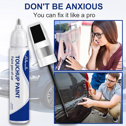 Granite Crystal Metallic(PAU/LAU) Touch Up Paint for Dodge-Exact Match–Chips and Nicks Car Paint Scratch Repair Kit Automotive Paint Pen for Challenger/Durango/Grand Caravan/Charger/RAM