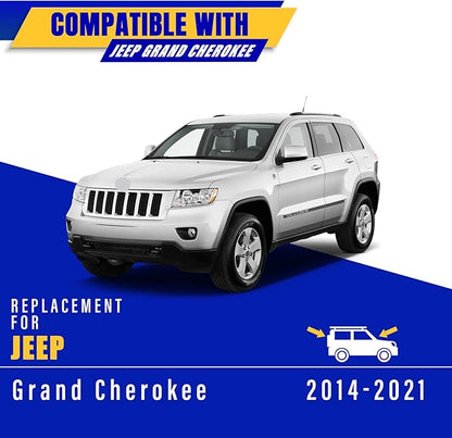 3 wipers Replacement for 2014-2021 Jeep Grand Cherokee, Windshield Wiper Blades Original Equipment Replacement - 22"/21"/11" (Set of 3) U/J HOOK