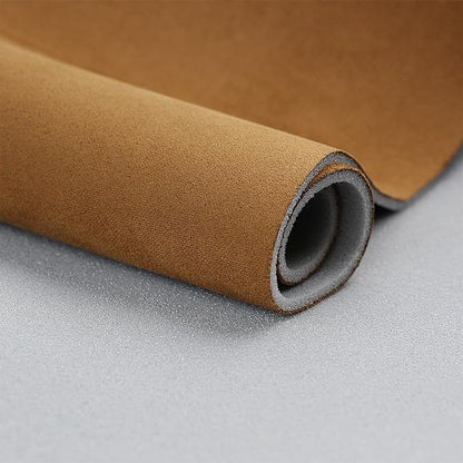 Suede Headliner Fabric with Foam Backing - Black Suede Headliner Material for Car/Truck/SUV/RV Roof, Home Repair/DIY Headliner Material Automotive Headliner Fabric (Tan, 96"×60“)