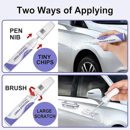 Touch Up Paint for BMW Alpine White (300)-Exact Match–Chips and Nicks TouchUp Paint Pen Scratch Repair Car Accessories Car Paint Pen for Erase Car Scratches