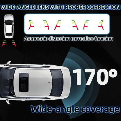 MITZONE Rear View Backup Camera for Car Compatible with 2013-2016 Ford Fusion Lincoln MKZ Parking Asist Camera 1080P HD 170° Wide-Angle DS7T-19G490-DD DS7T19G490DB ES7Z-19G490-A