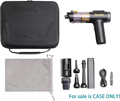 Hard Protective Travel Case Replacement, Compatible with L Shaped Cordless Car Vacuum