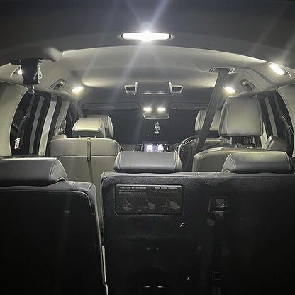 EASY EAGLE LED Interior Car Lights for Honda-Pilot-2016-2022: 15 Piece Kit White LED Light Bulbs - Super Bright 6000K + Install Tool