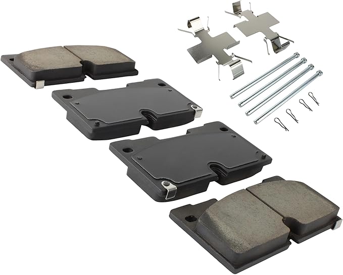 Premium Ceramic Front Brake Pads (1001-2173C) Compatible with 2019-2025 Cadillac/Chevrolet/GMC (Escalade/Sierra 1500/Sierra 1500 Limited/Silverado 1500/Suburban/Tahoe/Yukon & More)