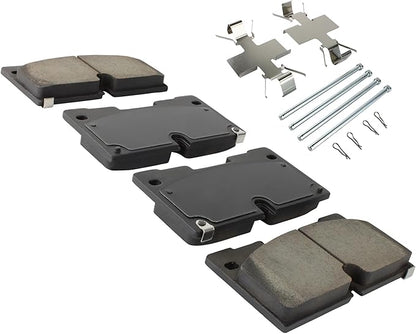 Premium Ceramic Front Brake Pads (1001-2173C) Compatible with 2019-2025 Cadillac/Chevrolet/GMC (Escalade/Sierra 1500/Sierra 1500 Limited/Silverado 1500/Suburban/Tahoe/Yukon & More)