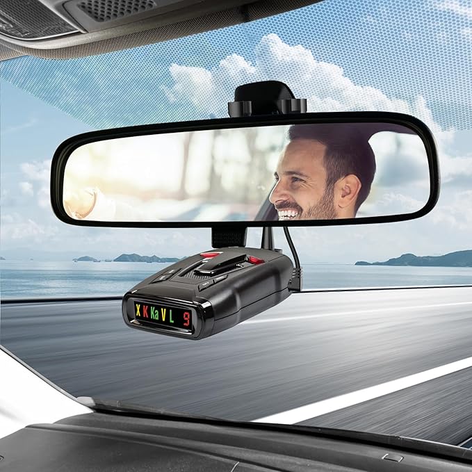 Radar Detector Hardwire Power Cord, Rearview Mirror Plug Cable, with Inline Fuse Holder,Suitable for Uniden Escort Beltronics Valentine One Cobra Whistler Radar Detector,3-Piece Set,9.8'' (DC3.5)