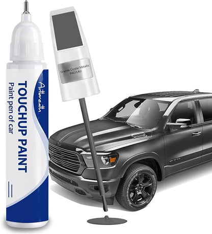 Granite Crystal Metallic(PAU/LAU) Touch Up Paint for Dodge-Exact Match–Chips and Nicks Car Paint Scratch Repair Kit Automotive Paint Pen for Challenger/Durango/Grand Caravan/Charger/RAM