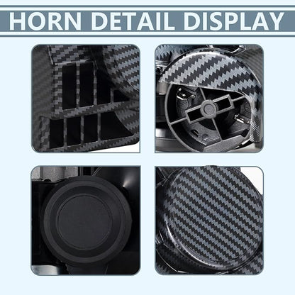 Train Horn Kit for Truck - 150DB Air Horn for Car, Motorcycle, Truck, Boat, & Pickup - 12V Super Loud horns with button, Motorbike-Compatible