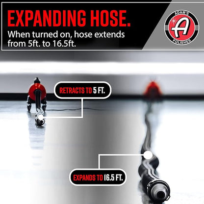 Adam's Polishes Air Cannon Jr. - High Powered Filtered Car Wash Blower | Dry Before Car Cleaning, Car Detailing, Car Wax, or Ceramic Coating | Auto Tool Kit Gift Boat RV Motorcycle