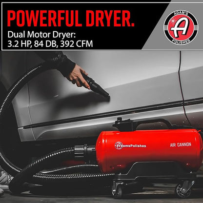 Adam's Polishes Air Cannon Sr. (Air Cannon + Wall Mount)