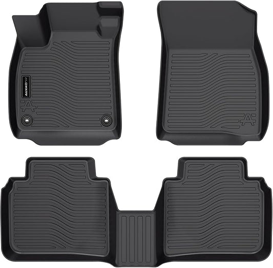 All Weather Floor Mats Fit for Honda Accord 2023 2024 2025 Include Hybrid TPE Rubber Liners Set Accord Accessories All Season Guard Odorless Anti-Slip Floor Mats