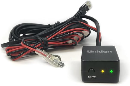 Uniden R8W Flagship Extreme Long Range Laser/Radar Detector + Uniden Smart Hardwire Kit RDA-HDWKT with Mute Button and LED Alert.