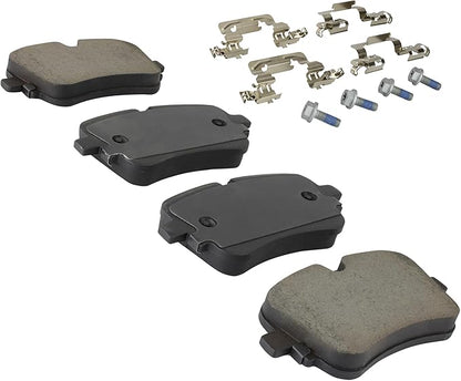 Premium Ceramic Rear Brake Pads (1001-2365C) Compatible with 2020-2025 Audi (A8 Quattro/e-tron Quattro/e-tron Sportback/Q7/Q8/S6/S7/S7 Sportback/S8/SQ7/SQ8)