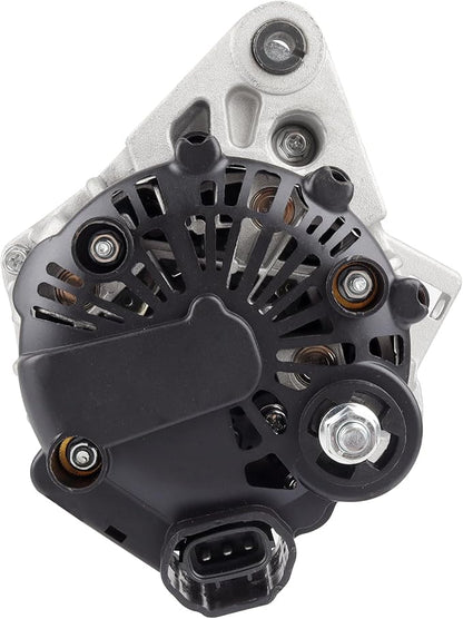 Ezexpreze 11311 New Alternator Replacement for 2007-2012 Hyundai Elantra 2.0L, 2010 2011 Kia Soul 2.0L, 2007-2009 Spectra 2.0L L4, 2655635, 600162, 3730023650, AVA0102, 40046020, 40046031