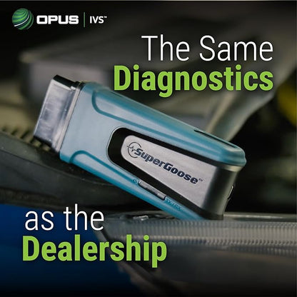 Opus IVS SuperGoose-Plus J2534 OEM Vehicle Interface Cable - OEM Reprogramming and Diagnostics for Multiple OEM Makes