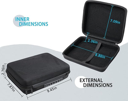 Hard Protective Travel Case Replacement, Compatible with L Shaped Cordless Car Vacuum
