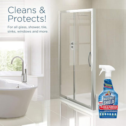 Invisible Shield Glass & Surface Cleaner and Repellent 32 fl. oz. Cleans and Protects against future dirt on multi surfaces by UNELKO- Clean-X (2)