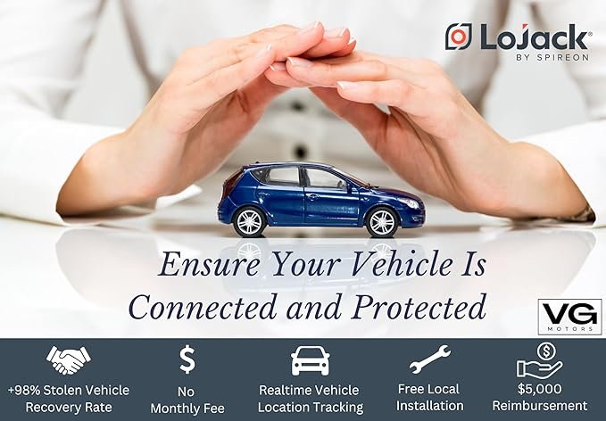 LoJack for Cars | GPS Tracker for Vehicles No Monthly Fee | Anti Theft Car Device | Professional Installation Included | Integrated with Law Enforcement (7 Years of Service)