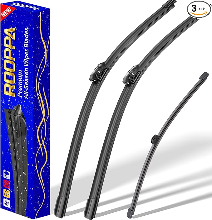 3 wipers Replacement for 2018-2022 BMW X2, Windshield Wiper Blades Original Equipment Replacement - 24"/20"/13" (Set of 3)