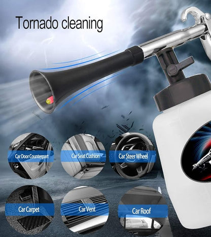 Car Interior Cleaner, Auto Detail Tools Car Detailing Kit(Needs Air Compressor) High Pressure Car Cleaning Gun Car Cleaning Kit for Vehicle Upholstery Carpet Seat