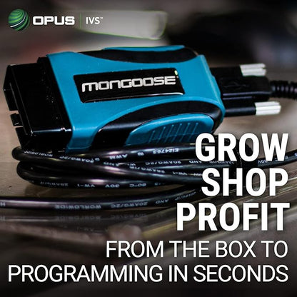 Opus IVS Mongoose-Plus J2534 OEM Vehicle Interface Cable - GM OEM Reprogramming and Diagnostics