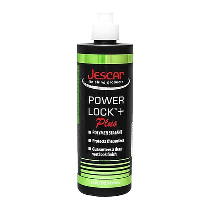 Jescar Power Lock Plus Polymer Sealant - 16oz - Durable High-Gloss Paint Sealant for Long-Lasting Protection – Easy Application, Safe for All Paint Types, Easy to Apply, Hand or Machine Application