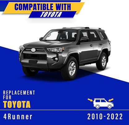 3 wipers Replacement for 2010-2022 Toyota 4Runner, Windshield Wiper Blades Original Equipment Replacement - 24"/20"/12" (Set of 3) U/J HOOK
