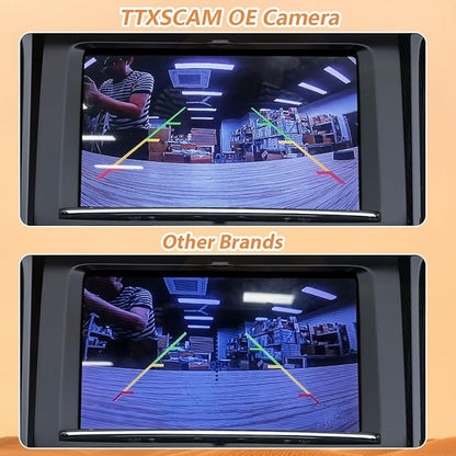 OE Backup Camera Compatible with Ford Taurus/Taurus Sho/Taurus Police 2013-2019 | Rear View Reverse Park Assist Camera | Replaces EG1Z-19G490-A, DG1Z-19G490-A, 592-224, PAC251, FO1960165