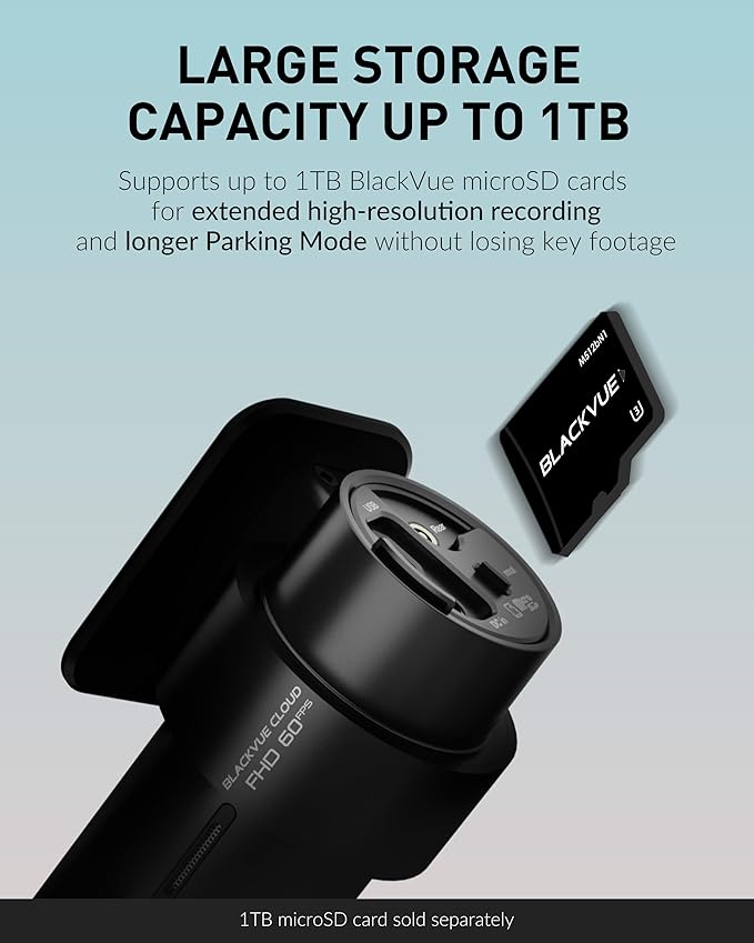 BlackVue DR770X-2CH II Dash Cam – Dual Full HD Front & Rear, Enhanced Visual Clarity, Fast Boot, USB-C Install, Effortless Video Playback via Wi-Fi, Cloud Remote Access, Smart Parking Mode (128GB)