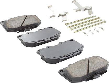 Premium Ceramic Front Brake Pads (1001-0647C) Compatible with Nissan 300ZX 1990-1996