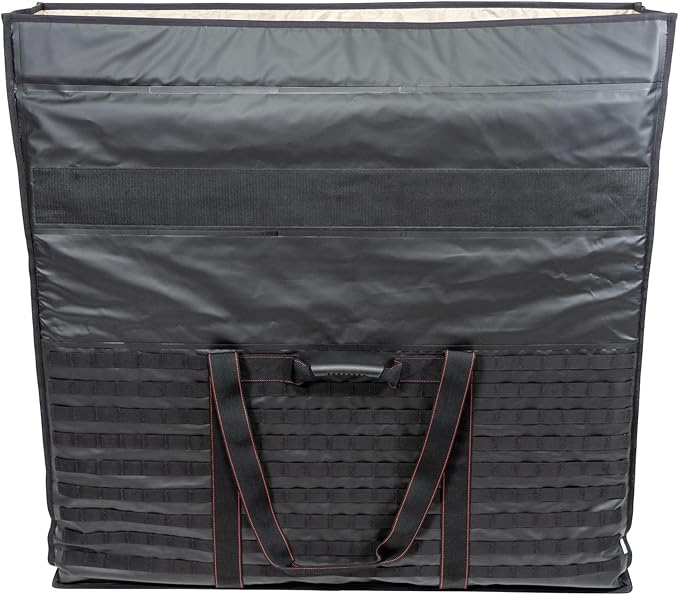 Mission Darkness Dry Shield Eclipse Faraday Bag for Solar Panels & Extra-Large Electronics // Military-Grade RF Shielding Waterproof Case for EMP CME Protection Preppers Personal Security