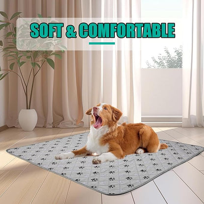 1 Pack Extra Large 72"X72" Washable Pee Pads for Dogs Super Absorbent Dog Training Pads Non-Slip Waterproof Pet Training Pads Mats Whelping Pads for Dogs Cats Puppy