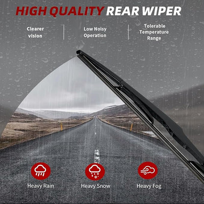 OTUAYAUTO Premium Windshield Wiper Blades - Replacement for Dodge Grand Caravan 08-19, Chrysler Town & Country 08-16, All-Weather, Front and Rear Wiper Blades, U Hook - 26"+20"+16" (Pack of 3)