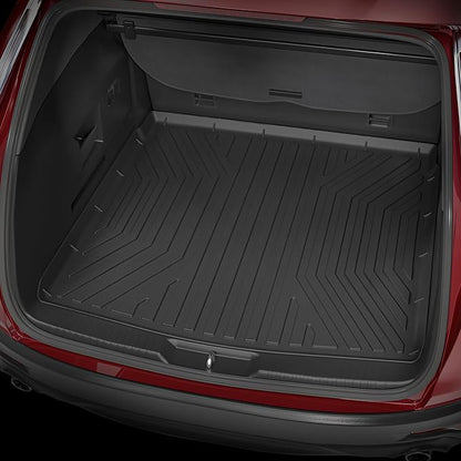 OEDRO Cargo Trunk Liner Floor Mat Compatible with 2010-2024 Toyota 4Runner with 3rd Row Seats, Unique Black TPE All-Weather Guard Cargo Mats