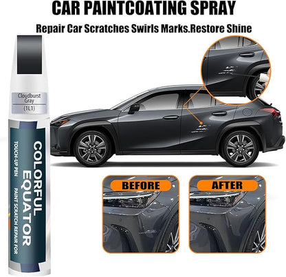 Cloudburst Gray(1L1) Touch Up Paint for Lexus, Car Paint Pen Scratch Repair Two-In-One Touch Up Paint, Premium Car Scratch Remover for Deep Scratches