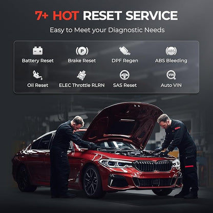 LAUNCH CRP123I V2.0 Elite OBD2 Scanner Diagnostic Tool, 2025 New Code Reader for Cars and Trucks, Engine ABS SRS Transmission Car Scanner, Lifetime Free Update, Oil/EPB/DPF/SAS/BMS Throttle Relearn