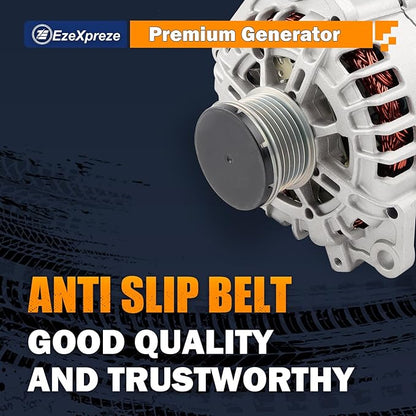 Ezexpreze Alternator fit for Nissan Altima 2007-2012 L4 2.5L, for Sentra 2007-2012, for Rogue 2011-2013, OE# 11258 11458 11567 23100-JA02A 11258N