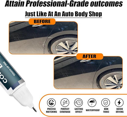 KH3 Black Obsidian/Super Black Touch Up Paint for Nissan, Car Paint Pen Scratch Repair Two-In-One Touch Up Paint, Premium Car Scratch Remover for Deep Scratches