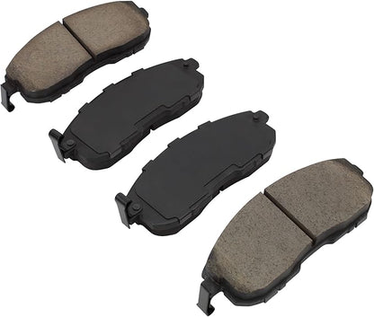 Premium Ceramic Front Brake Pads (1001-0815BC) Replacement for Nissan Altima 2013, Juke 2017-2011, Sentra 2010-2007, Sentra 2019-2017
