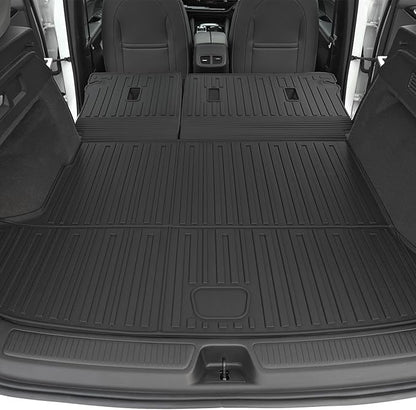 Floor Mats Set for Buick Envision 2021-2025 Accessories, Full Coverage All Weather Floor Mats Cargo Mat with Backrest Protectors & Door Sill Guards