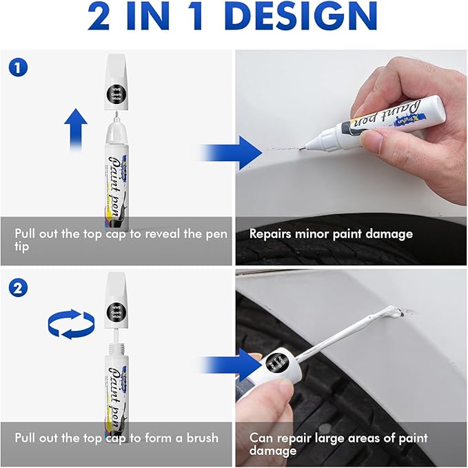 Portofino Gray (T2G) Touch Up Paint Compatible with Hyundai, DIY Car Paint Scratch Repair, Automotive Paints, Quick & Easy Fix Scratch Repair for Tucson/Elantra/Sonata/Santa Fe