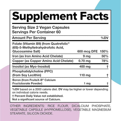 Complement ForHer & Essential Vegan Multivitamin Bundle – 30-Day Women’s Wellness Support with Omega 3, B12, D3, Iron, Folate & More – Energy, Immunity & Hormonal Balance