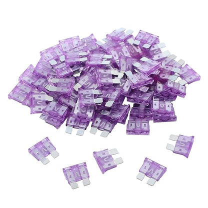 100 Pack Auto Fuses 35 AMP ATC/ATO Standard Regular Fuse Blade 35A Car Truck Boat Marine RV