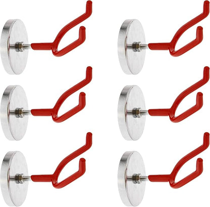 TCP Global Brand Magnetic Paint Spray Gun Holder Stand for Gravity Feed Cup HVLP, Spray Booth, Body Shop Wall (Pack of 6)